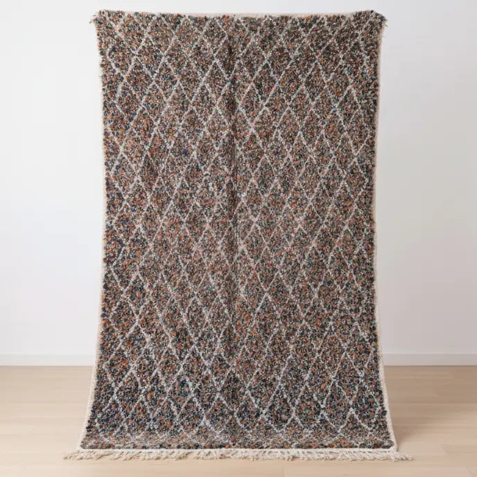 Moroccan Rug – Hand-Knotted Multicolor Wool from Taznakht