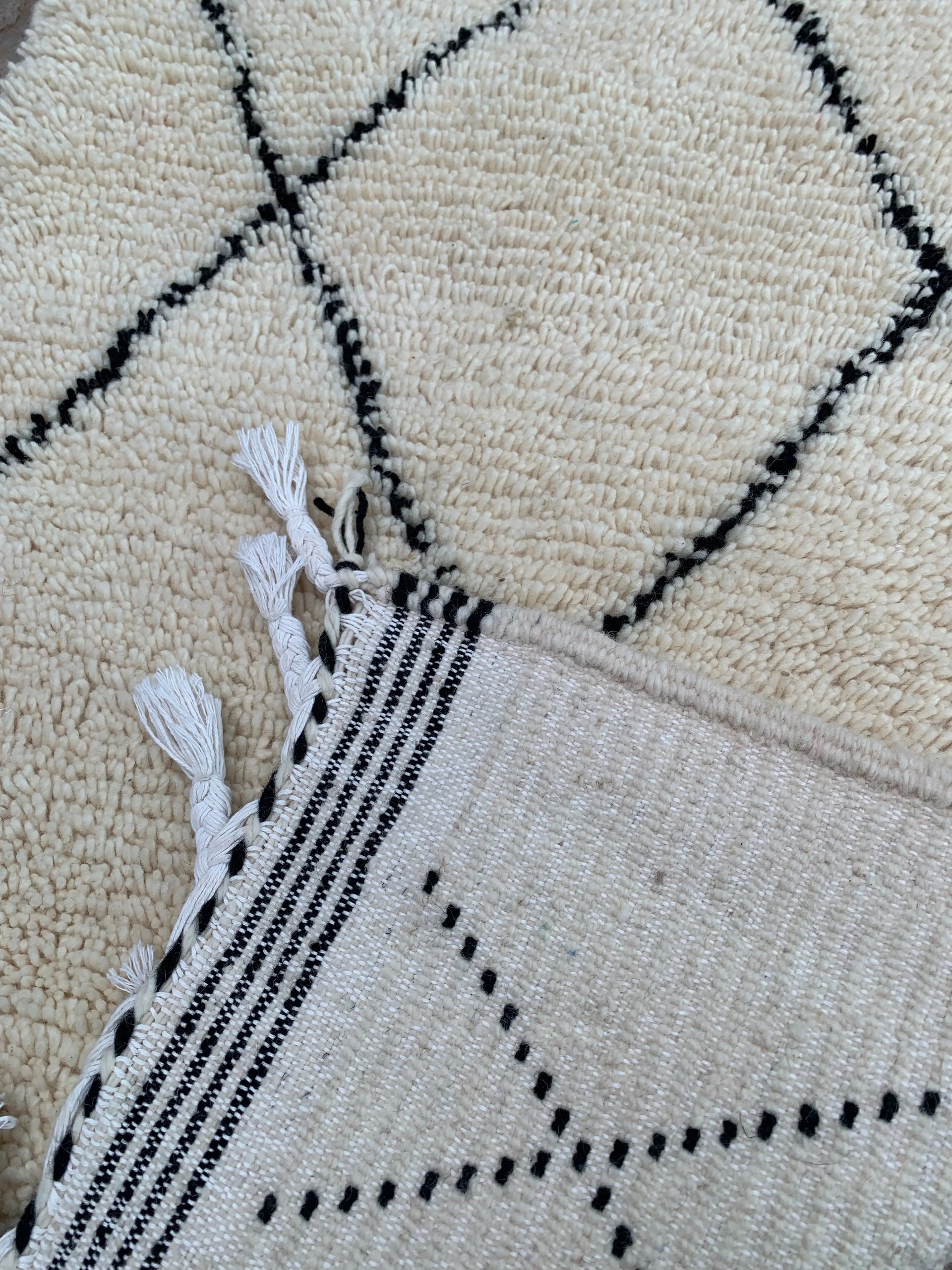 beni ouarain rug – Handmade Moroccan Runner Rug