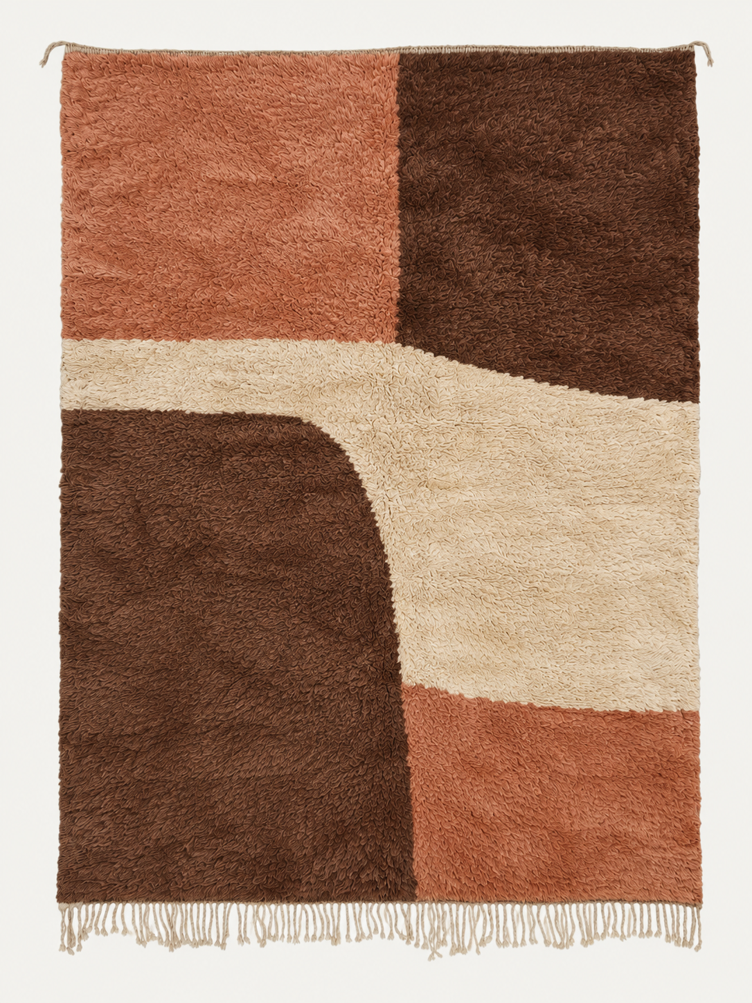 Common Ground custom Beni Mrirt rug hand-knotted in Morocco from premium Moroccan wool
