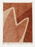 Earthen Fold custom Beni Mrirt rug hand-knotted in Morocco from premium Moroccan wool