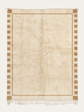 Held Space custom Beni Mrirt rug hand-knotted in Morocco from premium Moroccan wool