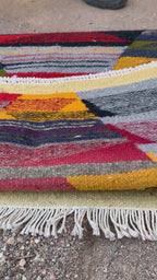 Small Kilim Morooccan Rug