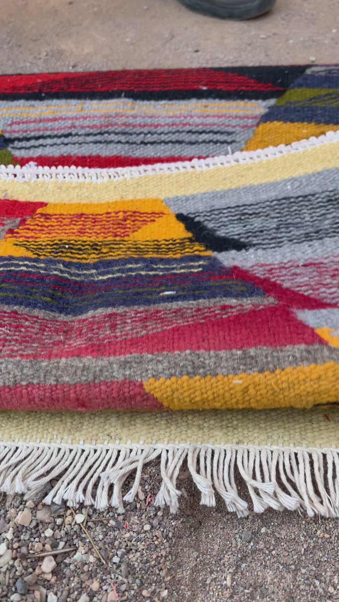 Small Kilim Morooccan Rug