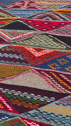 Moroccan Kilim Runner Rug 