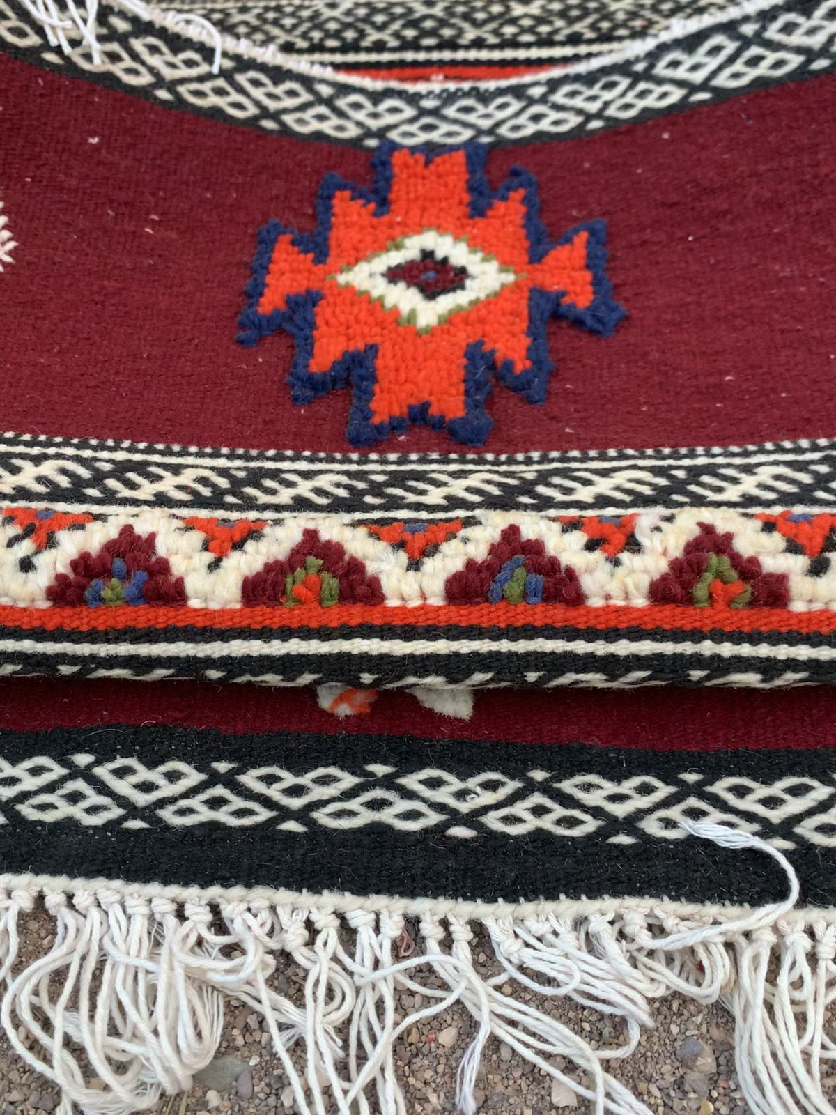 Small Moroccan Wool Rug