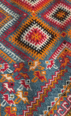 Traditional Moroccan Rug – Handwoven Artisan Wool  Piece