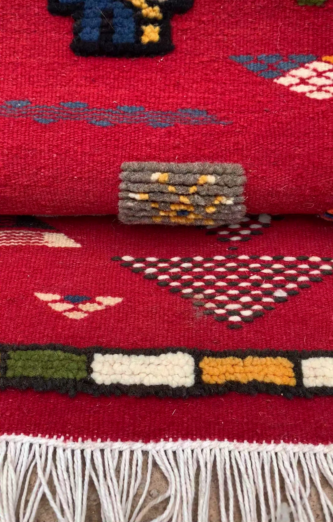 Red Runner Moroccan Rug 