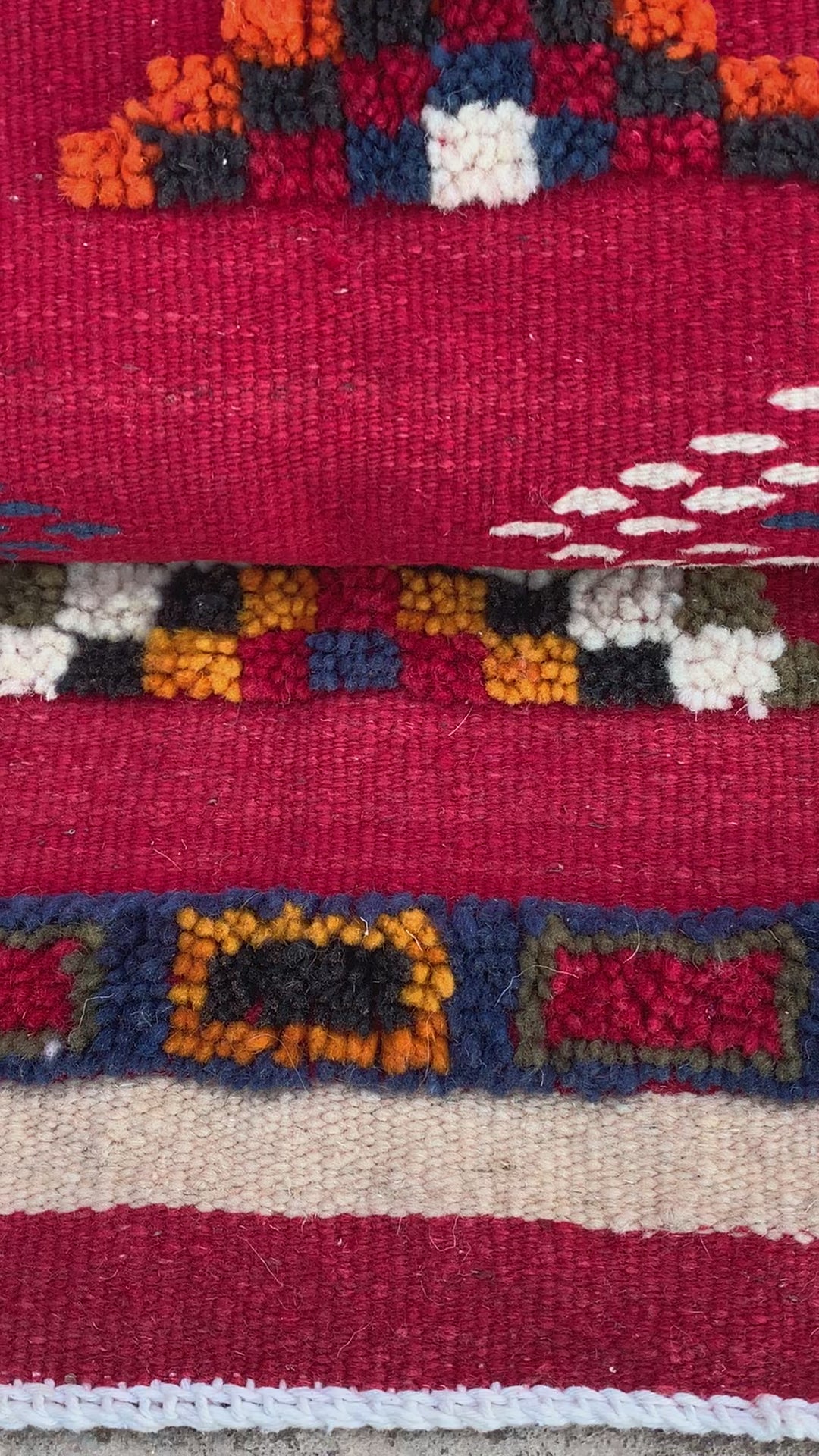 Red Moroccan Rug