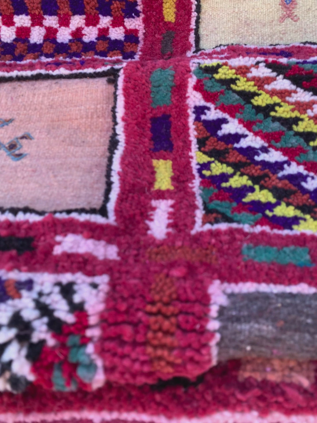 Moroccan Runner Rug – Handwoven Colorful Runner from Taznakht