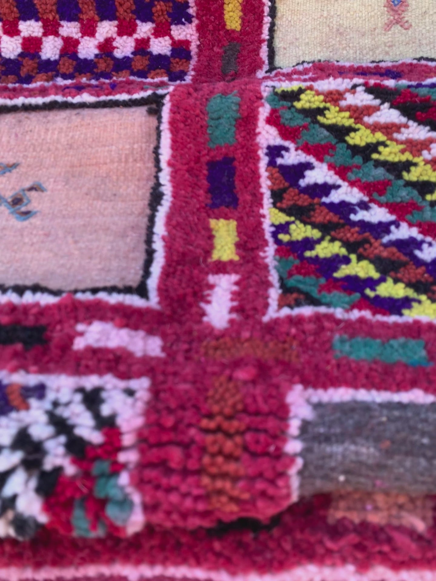 Moroccan Runner Rug – Handwoven Colorful Runner from Taznakht