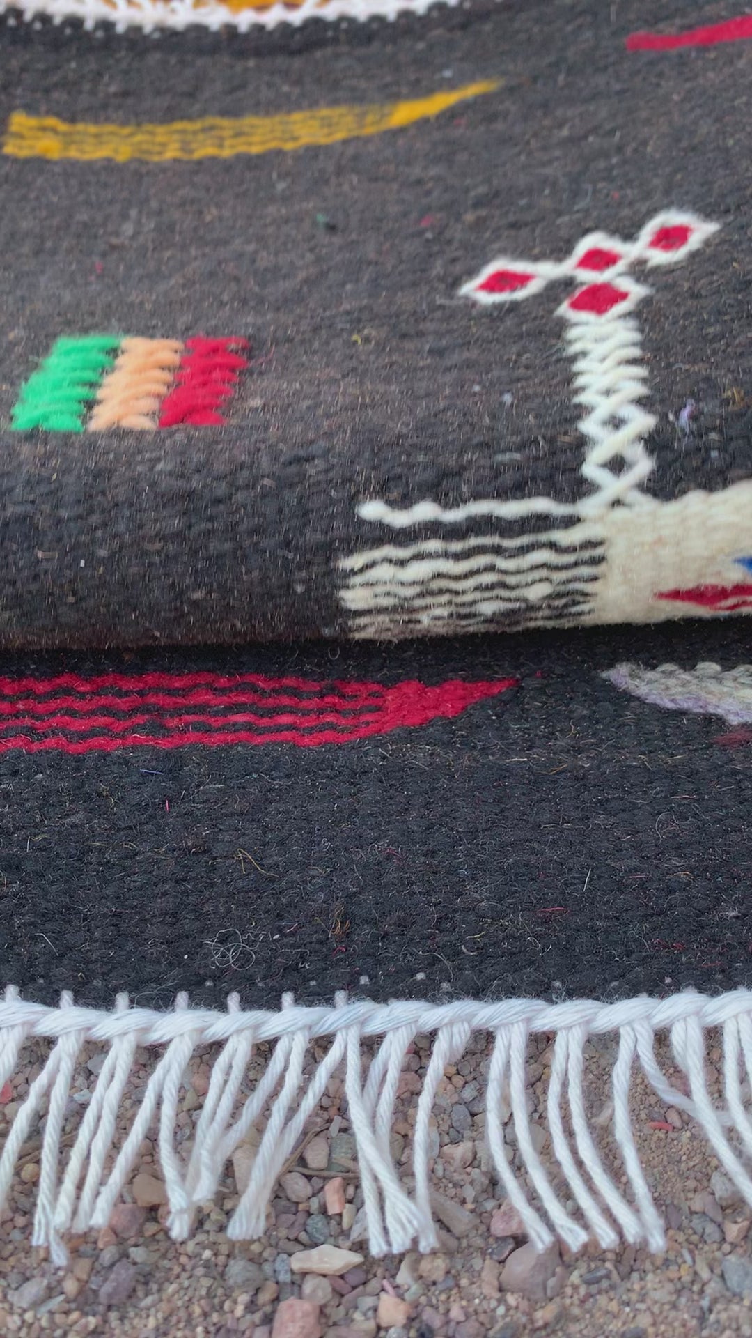Small Black Rug 