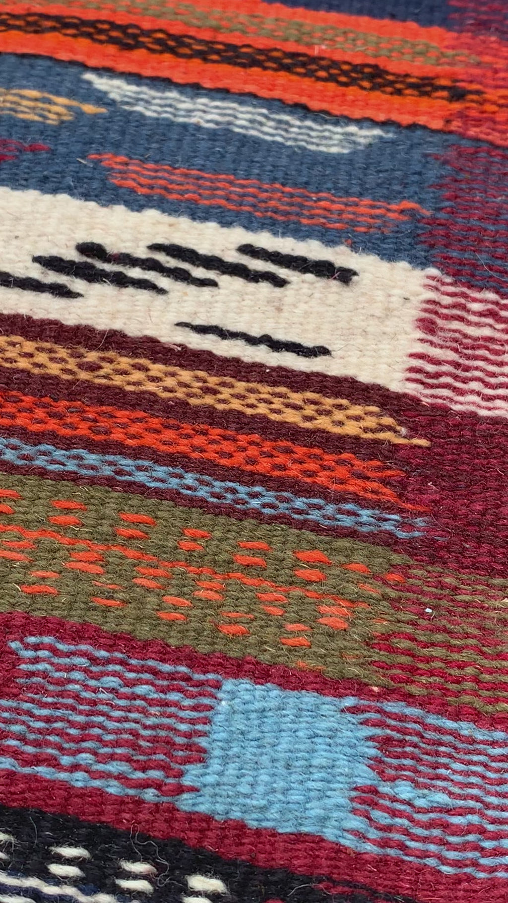 Multicolor Moroccan Kilim Rug