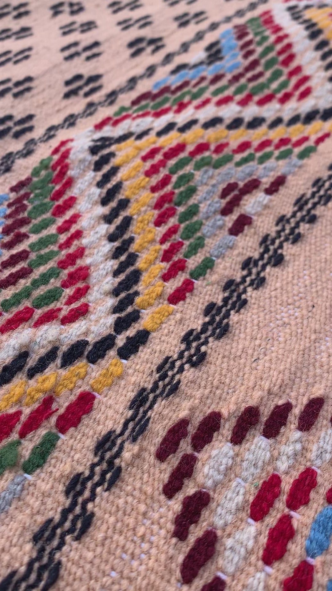 Small Moroccan Kilim Rug