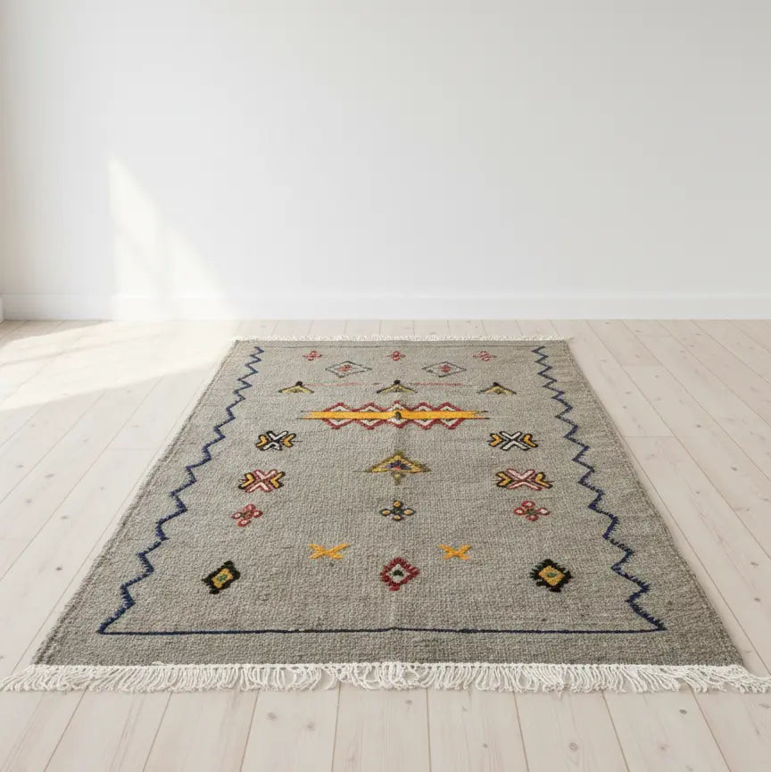 Small Gray Rug
