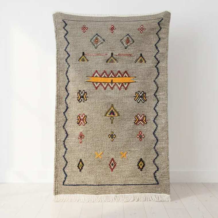 Small Gray Rug